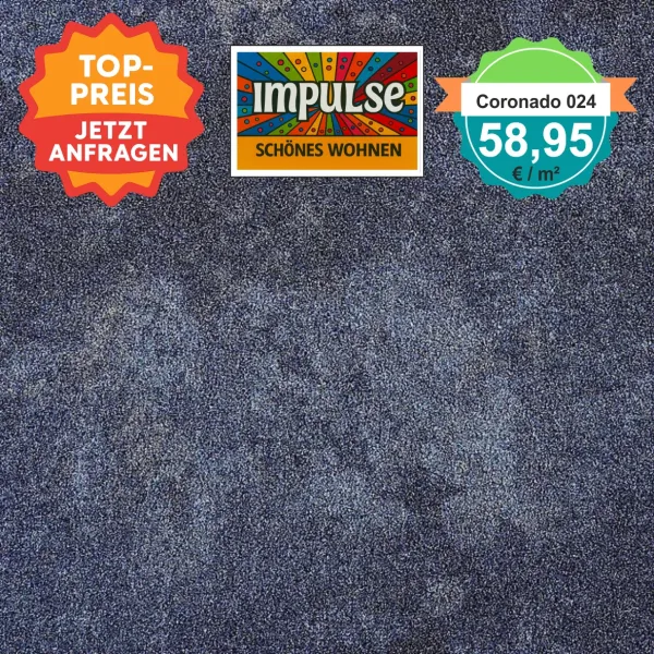 Alt-Text: Farb- und Strukturmuster von Girloon Coronado 024 – strapazierfähiger Objektvelours